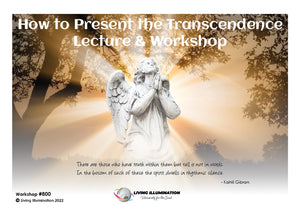 How to Present the Transcendence Lecture & Workshop Course (#800 @INT) - Living Illumination