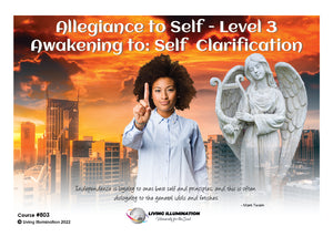 Allegiance to Self-Level 1-Awakening to Self Clarification Course (#803 @AWK) - Living Illumination