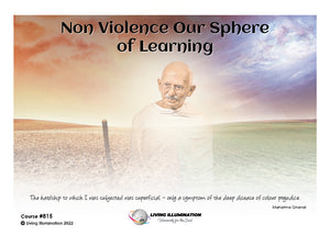 Living the Joy amidst Tribulation: The Power of Non-Violence Course (#815 @INT) - Living Illumination