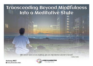 Transcendence Meditation - Transcending Beyond Mindfulness into a Meditative State (#821 @AWK) - Living Illumination