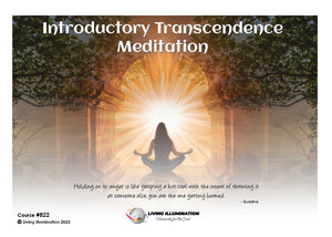 Introductory Transcendence Meditation (#822 @LED) - Living Illumination